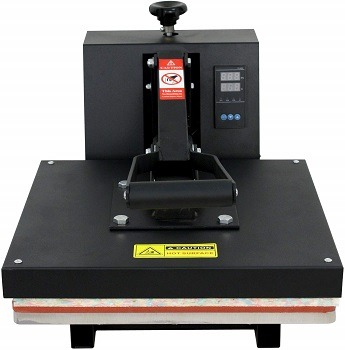 Super Deal PRO 15 X 15 Digital Heat Press Clamshell Sublimation Machine review
