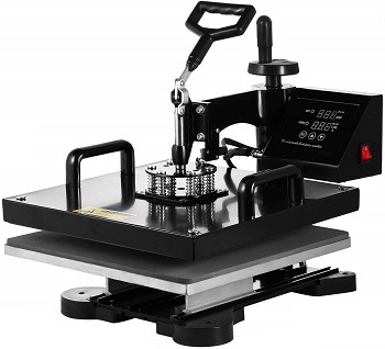 VEVOR Heat Press Machine15x15inch 8 in 1 Digital